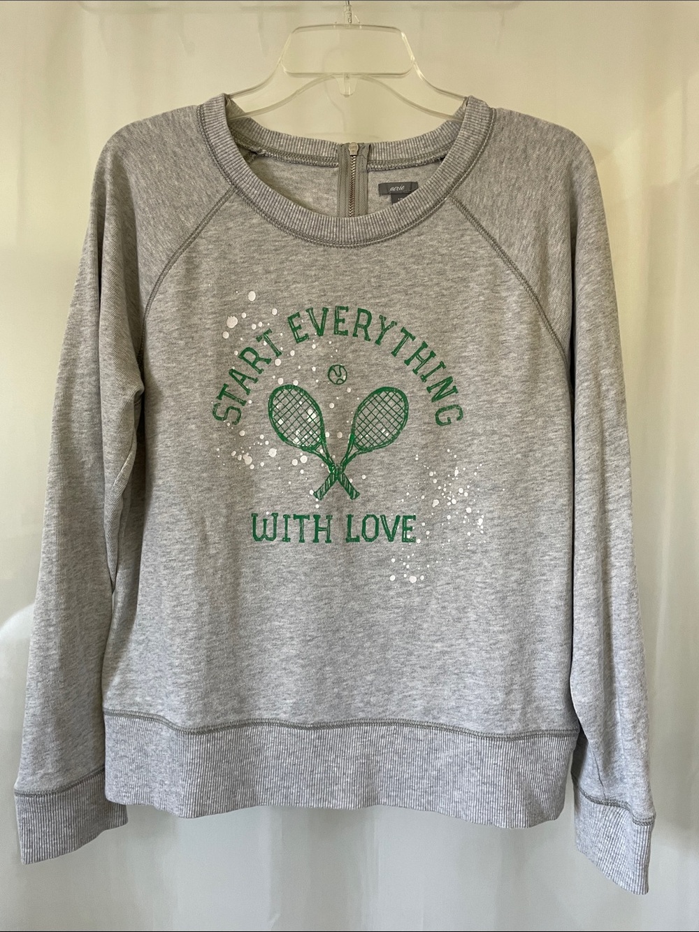 Womens aerie Light Gray Sweatshirt size large